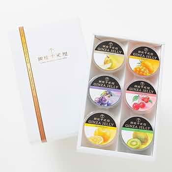 Amazon.co.jp: Ginza Sembikiya Onchugen Ginza Jelly 6 Pieces